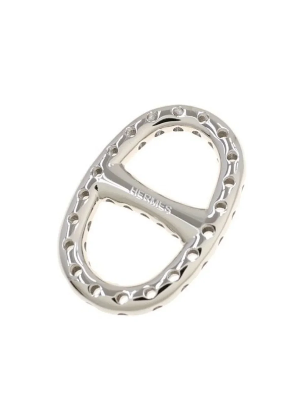 Hermes Twilly Ring Mini Chaine D'ancre Perforet